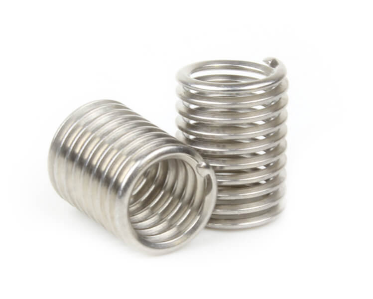 #2-56 #4-40 #6-32 #8-32  304 SS Helical Coil Wire Thread Insert British system 